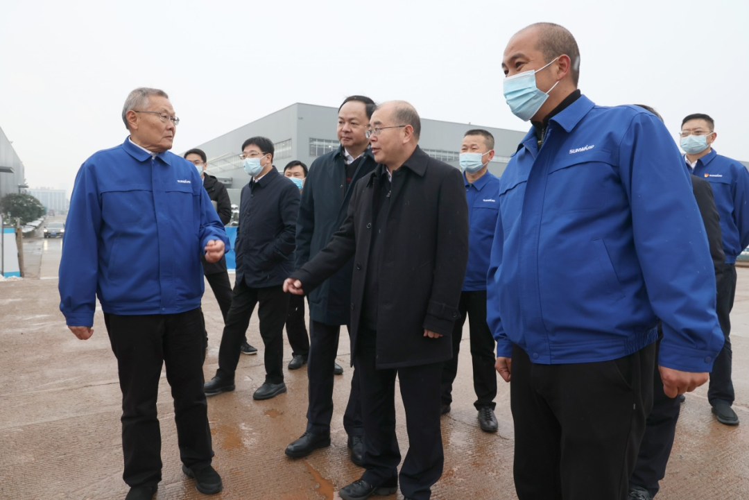 朱国贤调研九游体育(中国)官方网站智能：在推动高质量发展上闯出新路子