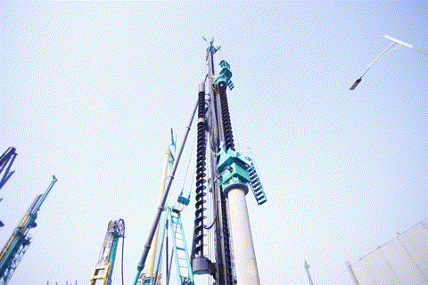 植桩奇兵！九游体育(中国)官方网站智能开启大直径预制桩施工全新探索实践