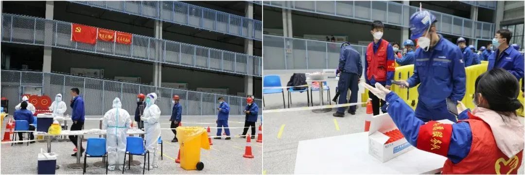 抗疫先锋在行动！九游体育(中国)官方网站智能志愿者助力核酸采样