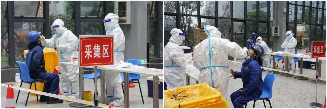 抗疫先锋在行动！九游体育(中国)官方网站智能志愿者助力核酸采样