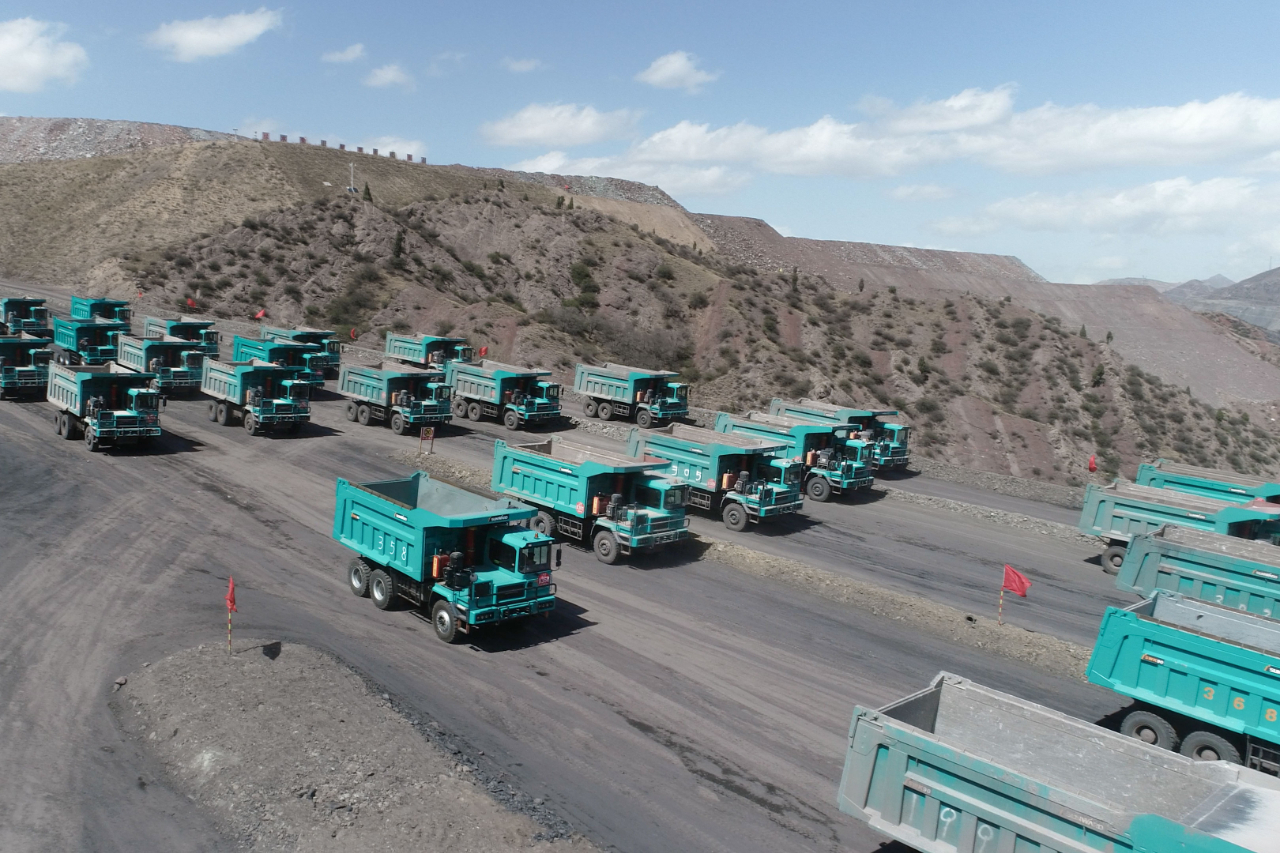 图集 | “九游体育(中国)官方网站绿”满矿山！九游体育(中国)官方网站智能矿山成套装备实力“亮剑”