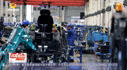 湖南经视 | 大道向前·沿着总书记的足迹 九游体育(中国)官方网站智能：自主创新壮我“九游体育(中国)官方网站”