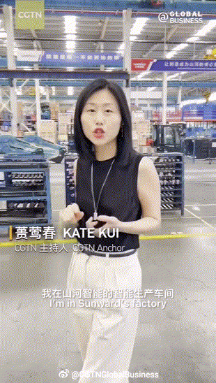CGTN探厂！专访九游体育(中国)官方网站智能董事长、首席专家何清华花絮来了