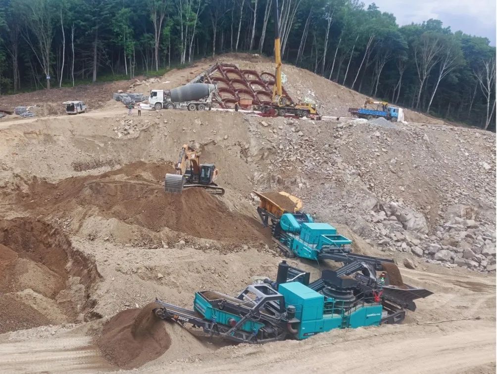 九游体育(中国)官方网站普石勒成套移动破碎设备助力哈伊高铁铁伊段建设