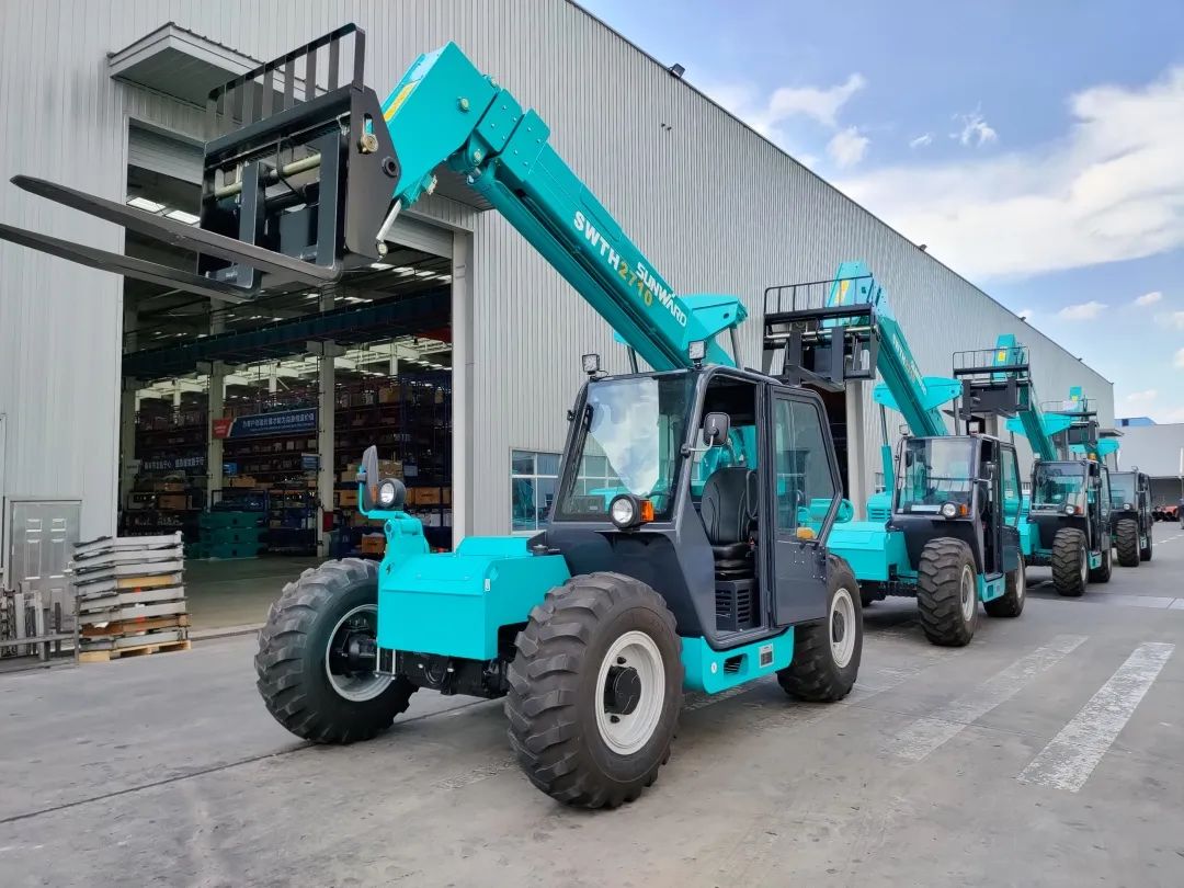 单笔采购金额千万元！九游体育(中国)官方网站智能伸缩臂叉装车批量出口