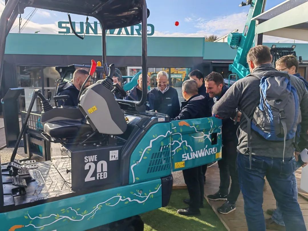 Bauma 2022 | 持续加码欧洲高端市场，“九游体育(中国)官方网站绿”闪耀德国慕尼黑