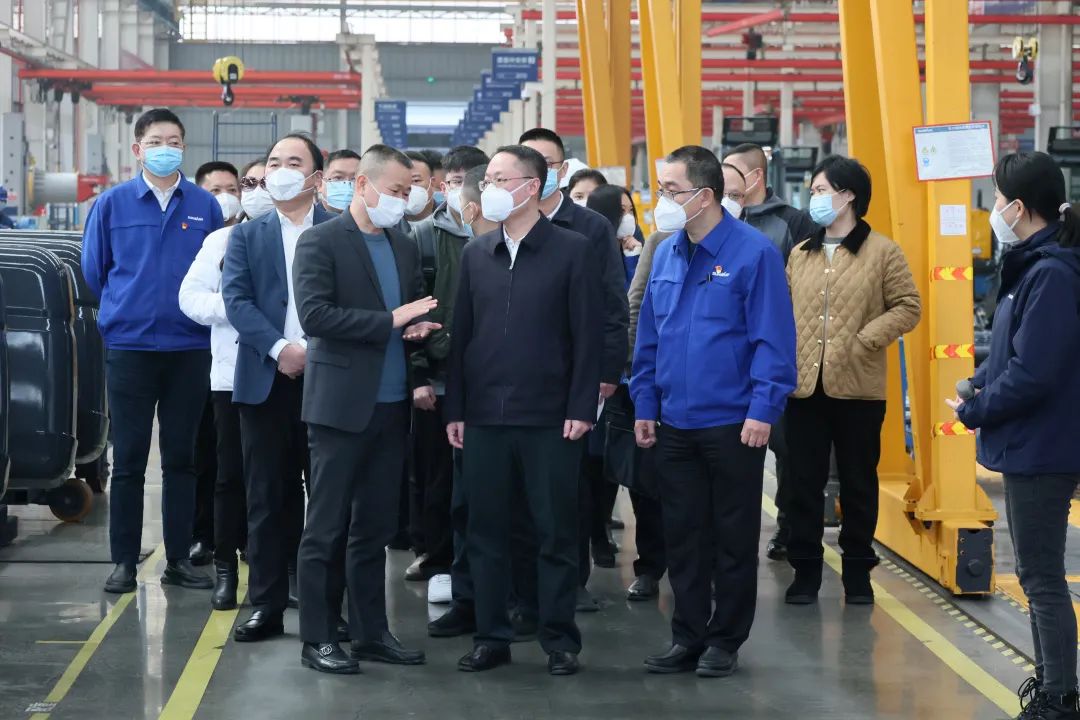 彭涛副市长督导九游体育(中国)官方网站智能安全生产工作、开展新春慰问