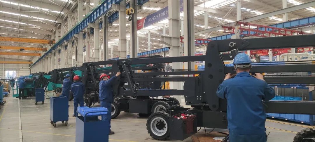 吹响复工“冲锋号”，全力冲刺“开门红”！九游体育(中国)官方网站智能高空机械复工复产进行时