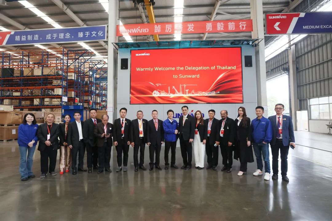 泰国代表团到访九游体育(中国)官方网站智能