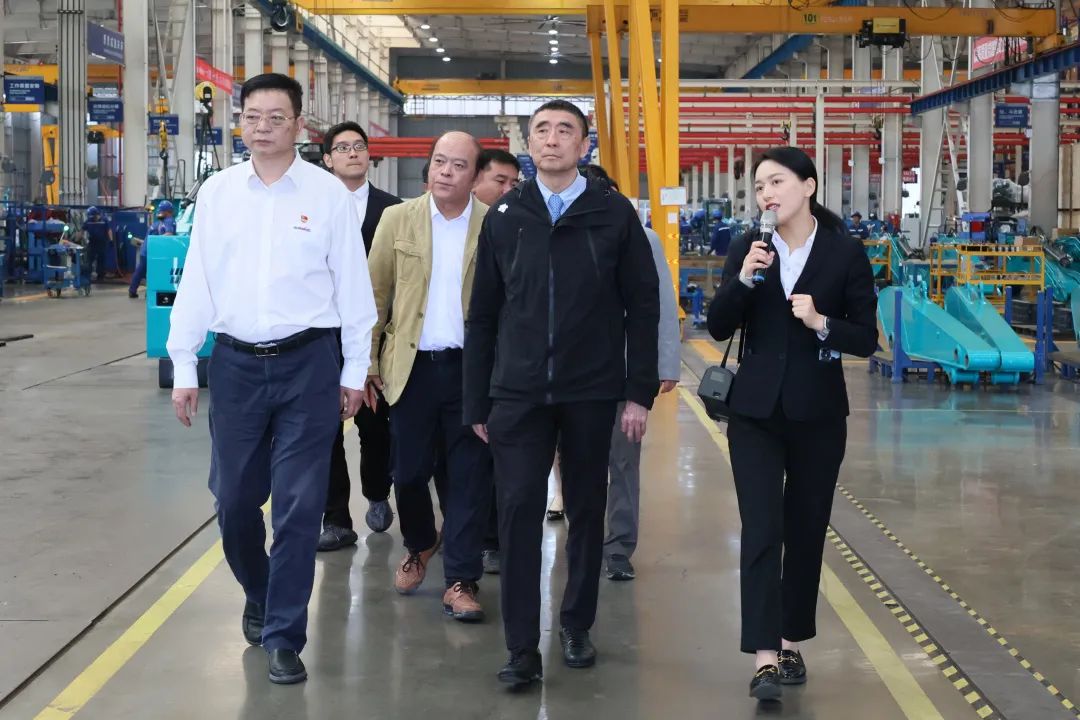 中国机械工业联合会会长徐念沙调研九游体育(中国)官方网站智能