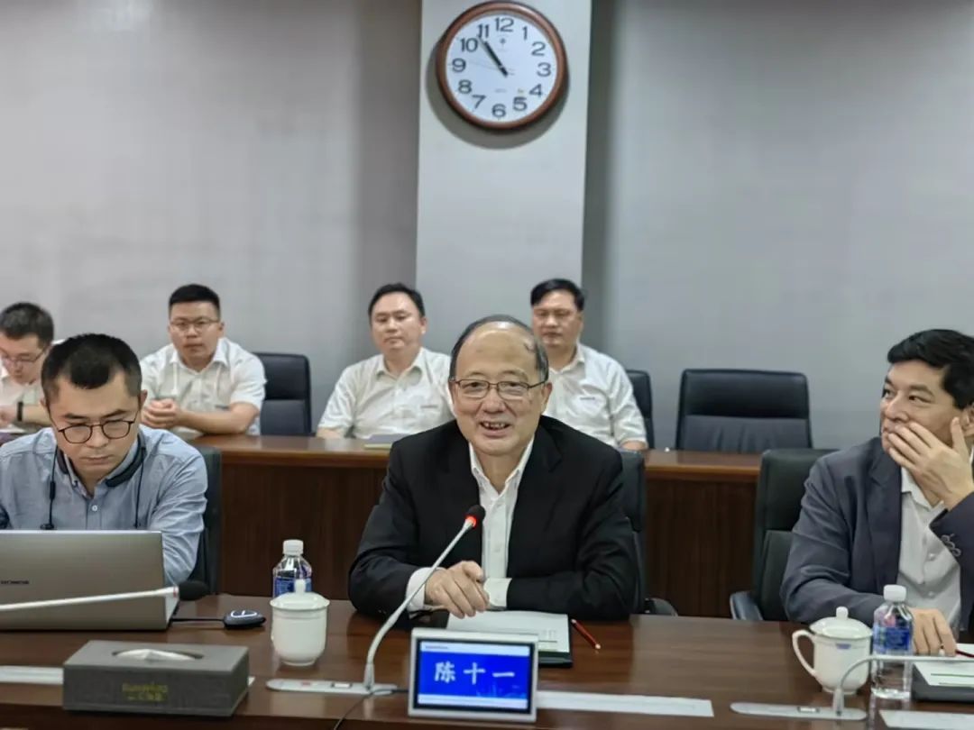 中国科学院院士陈十一率队到访九游体育(中国)官方网站智能