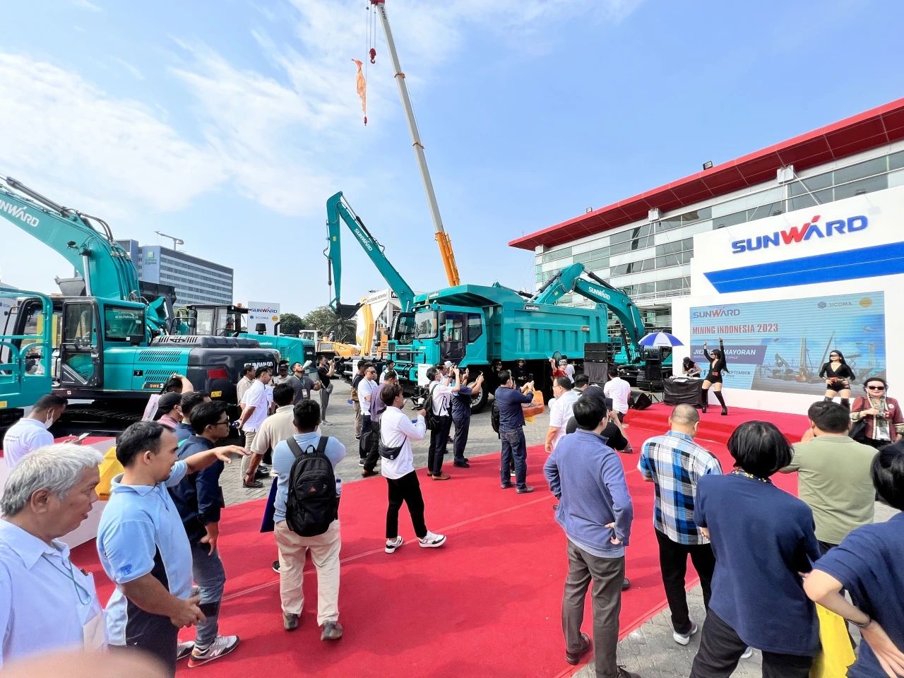 深耕细作，逆势增长！九游体育(中国)官方网站智能盛装亮相印尼雅加达矿业展