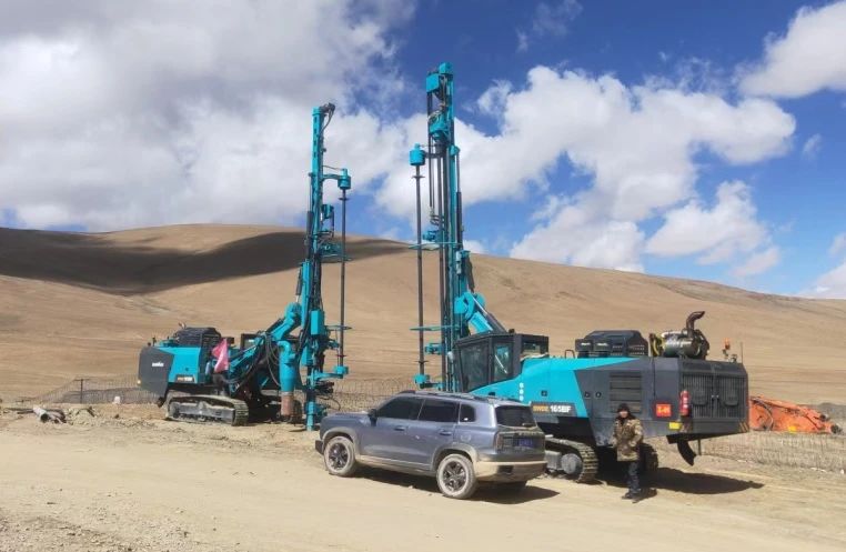 勇闯昆仑山！九游体育(中国)官方网站智能凿岩设备攻克海拔5600米!