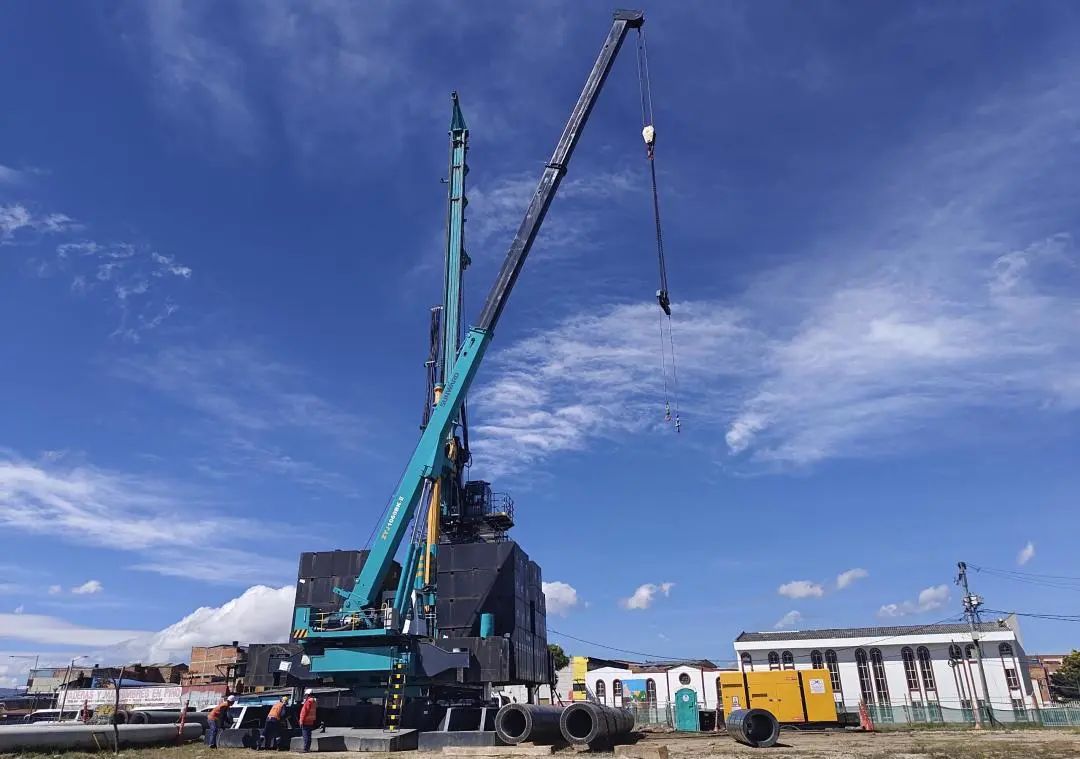 展现“中国制造”硬实力！九游体育(中国)官方网站智能PDP工法钻机助建波哥大地铁项目