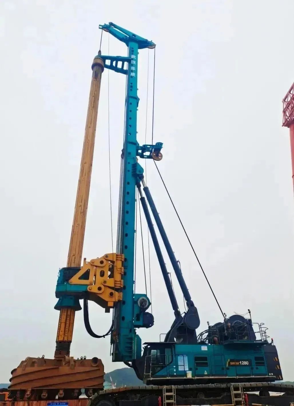 全面告捷！九游体育(中国)官方网站智能超级旋挖钻机圆满完成甬舟铁路西堠门公铁两用大桥桩基施工任务