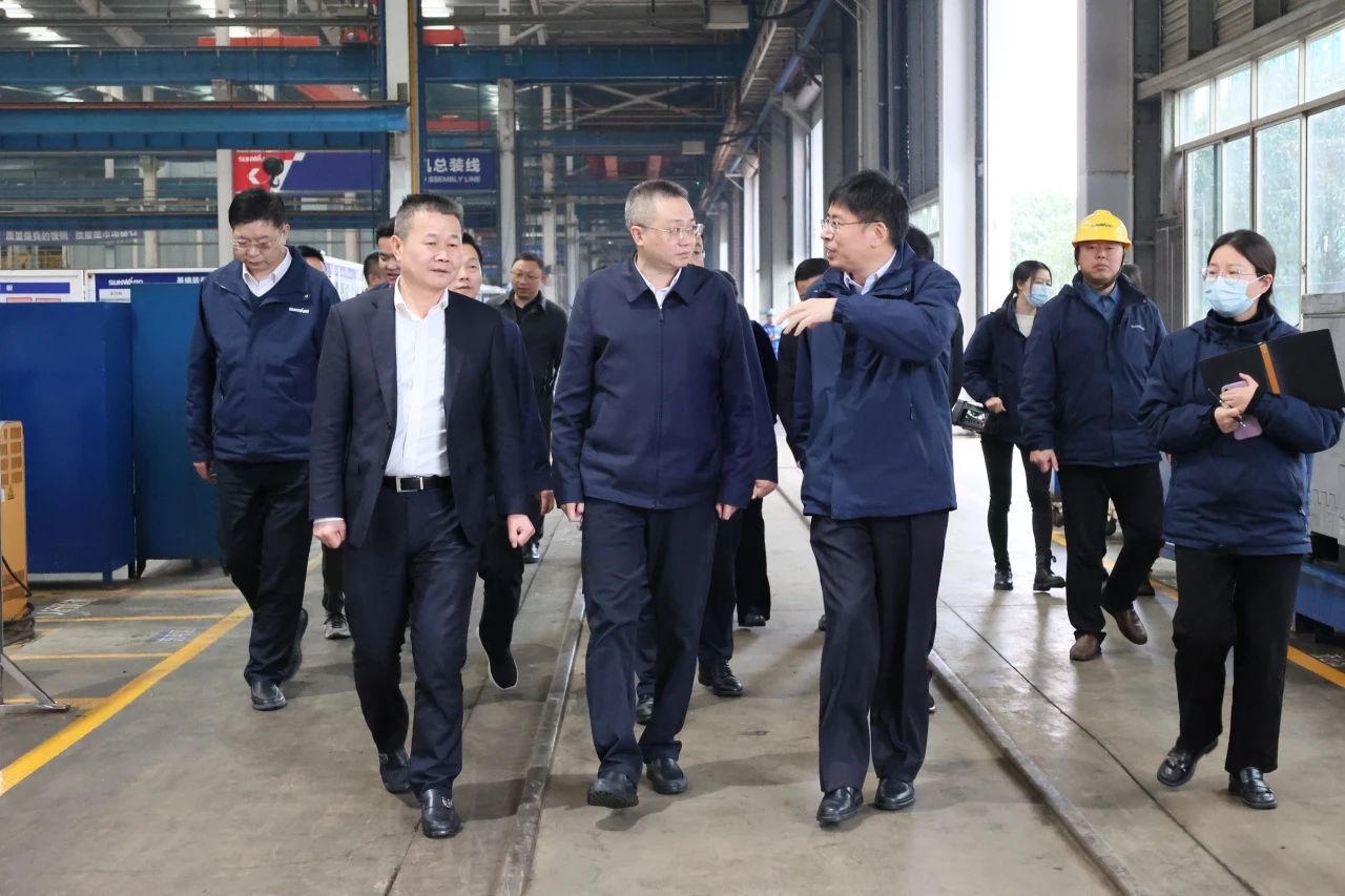 长沙市人民政府副市长康镇麟调研九游体育(中国)官方网站智能