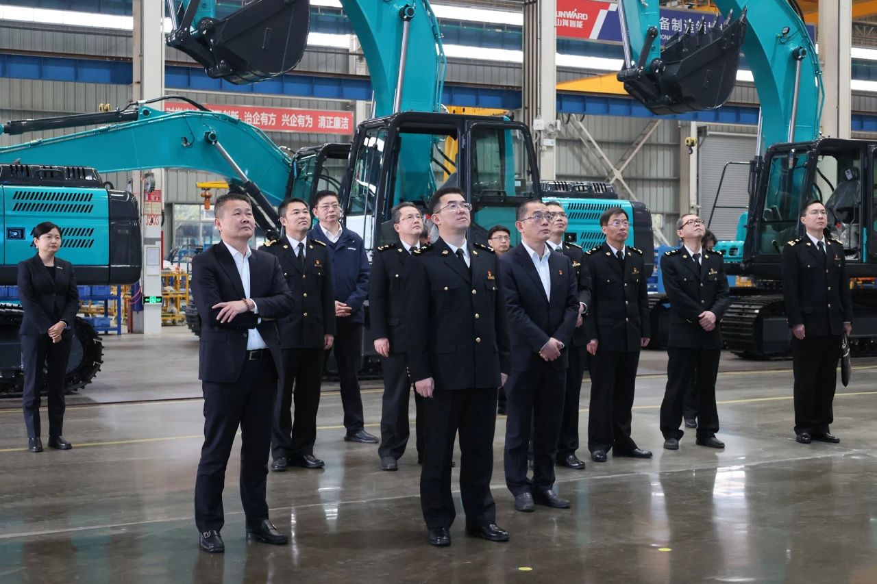 长沙海关党委书记、关长沈大为调研九游体育(中国)官方网站智能