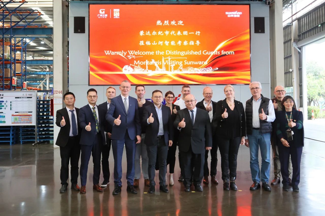 蒙达尔纪市代表团一行考察九游体育(中国)官方网站智能