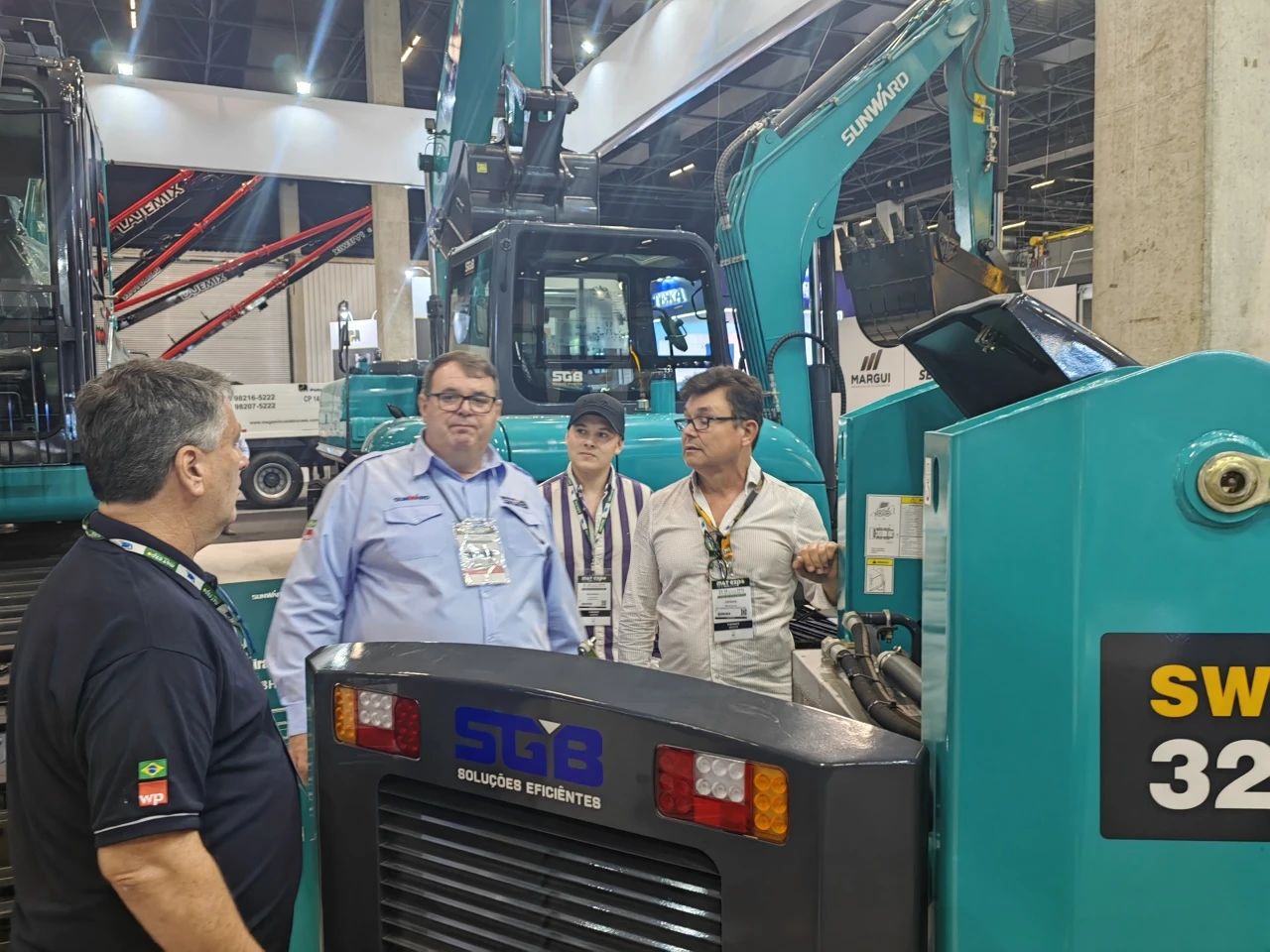 展出设备销售一空！九游体育(中国)官方网站智能亮相2024巴西矿业展览会！