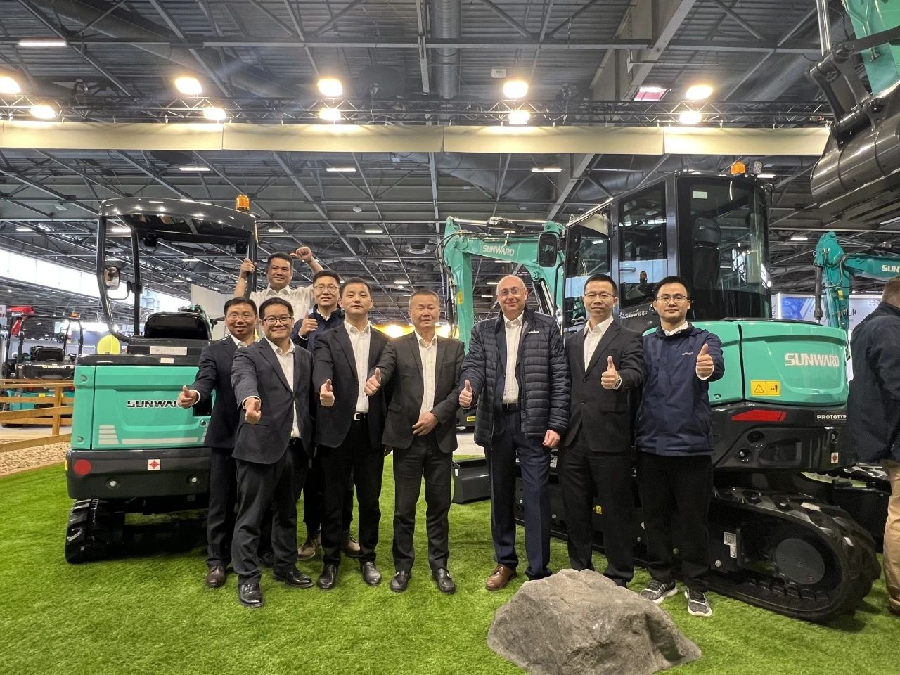 赢战INTERMAT 2024！九游体育(中国)官方网站智能土方机械深耕全球高端市场