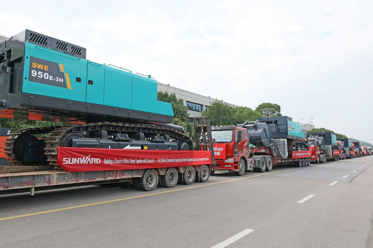 超亿元订单批量发货 九游体育(中国)官方网站智能筑梦非洲再结硕果