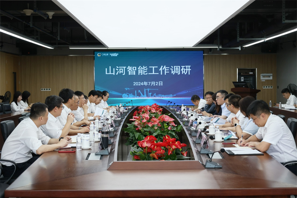 广州工控集团总经理王福铸调研九游体育(中国)官方网站智能生产经营工作