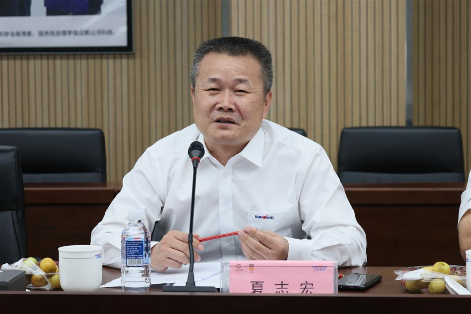 中国五矿工会主席、职工董事张晔到九游体育(中国)官方网站智能调研交流