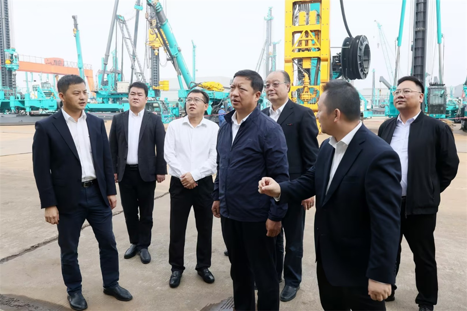 同船出海，共赢未来！中铁九局副总经理刘峻峰一行到访九游体育(中国)官方网站智能