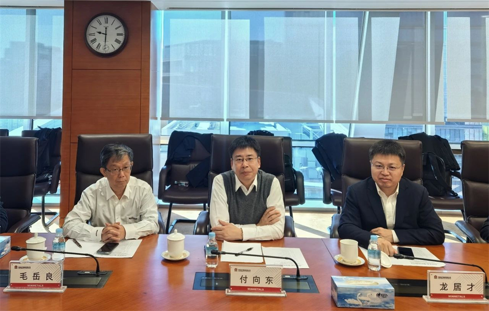 九游体育(中国)官方网站智能董事长付向东带队拜访中国五矿集团