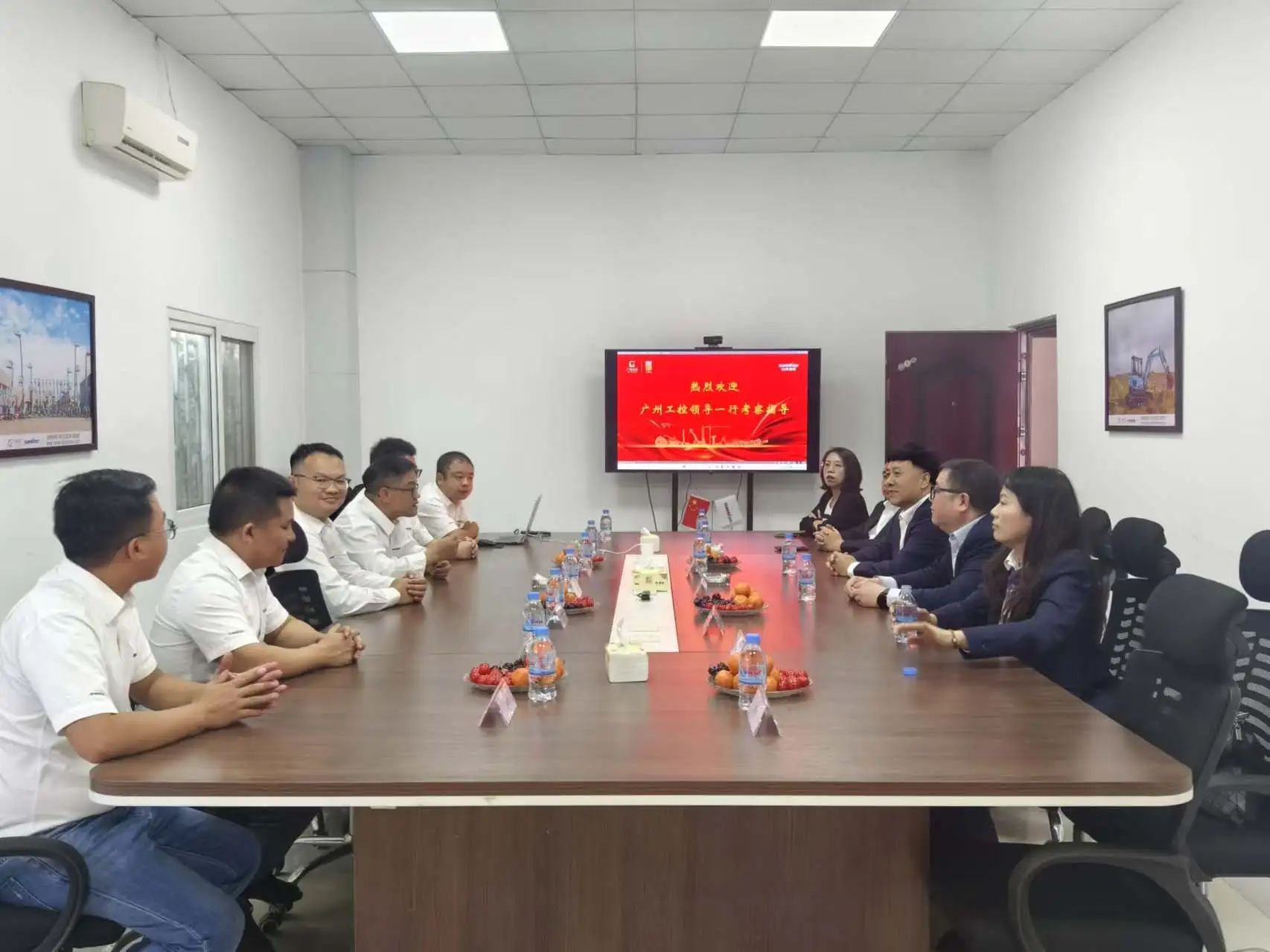 广州工控集团党委书记、董事长景广军率队考察九游体育(中国)官方网站智能柬埔寨子公司