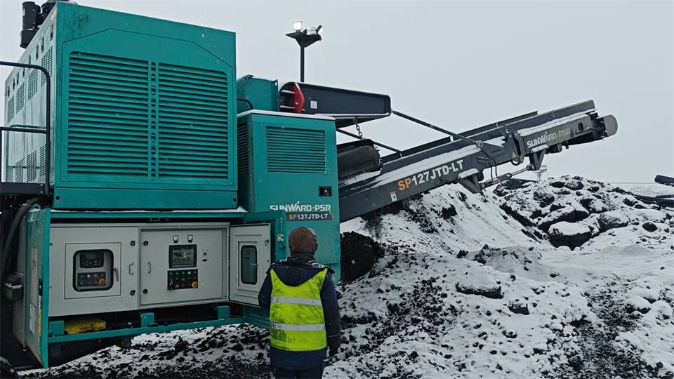 不惧-30℃极寒挑战，九游体育(中国)官方网站普石勒破碎筛分设备稳定运行！