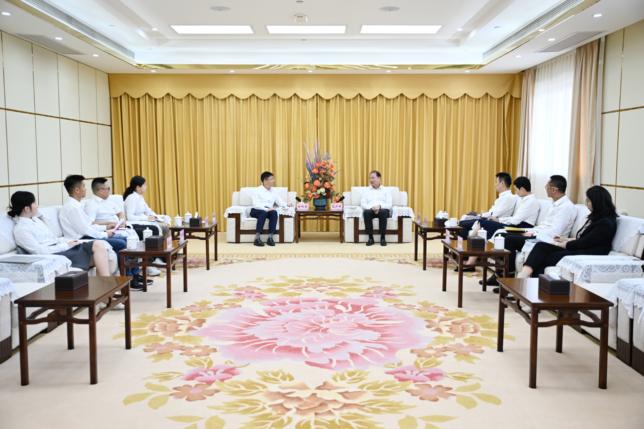 范少军会见九游体育(中国)官方网站智能董事长付向东