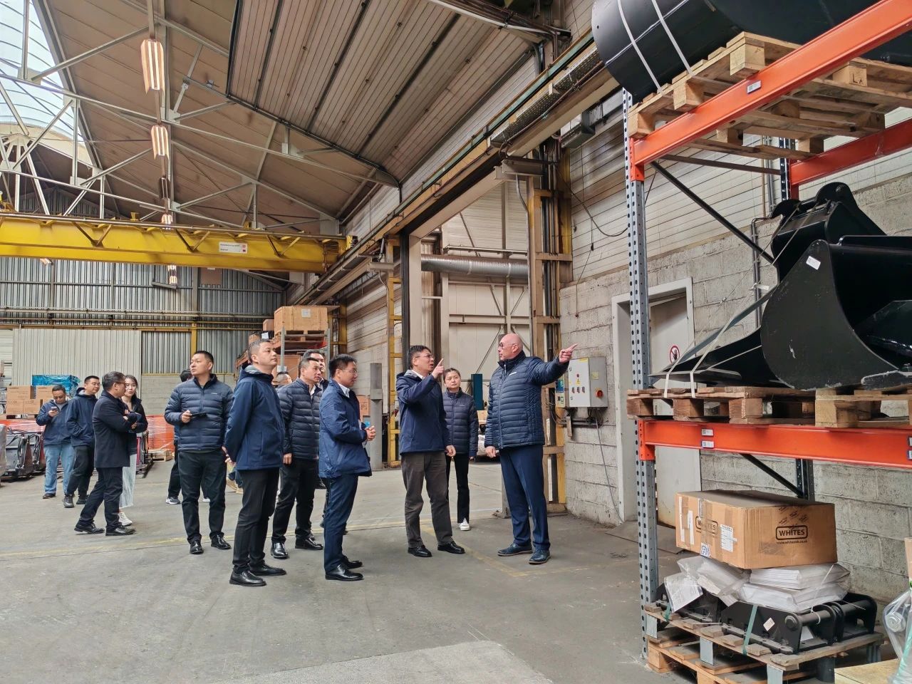 九游体育(中国)官方网站智能董事长付向东带队赴欧洲子公司考察调研