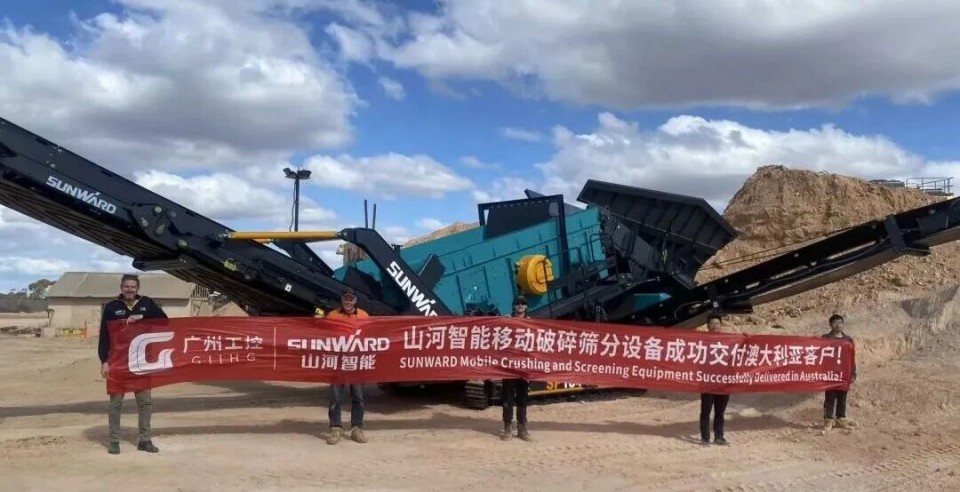 高效环保深受认可！九游体育(中国)官方网站智能破碎筛分设备首进澳洲市场