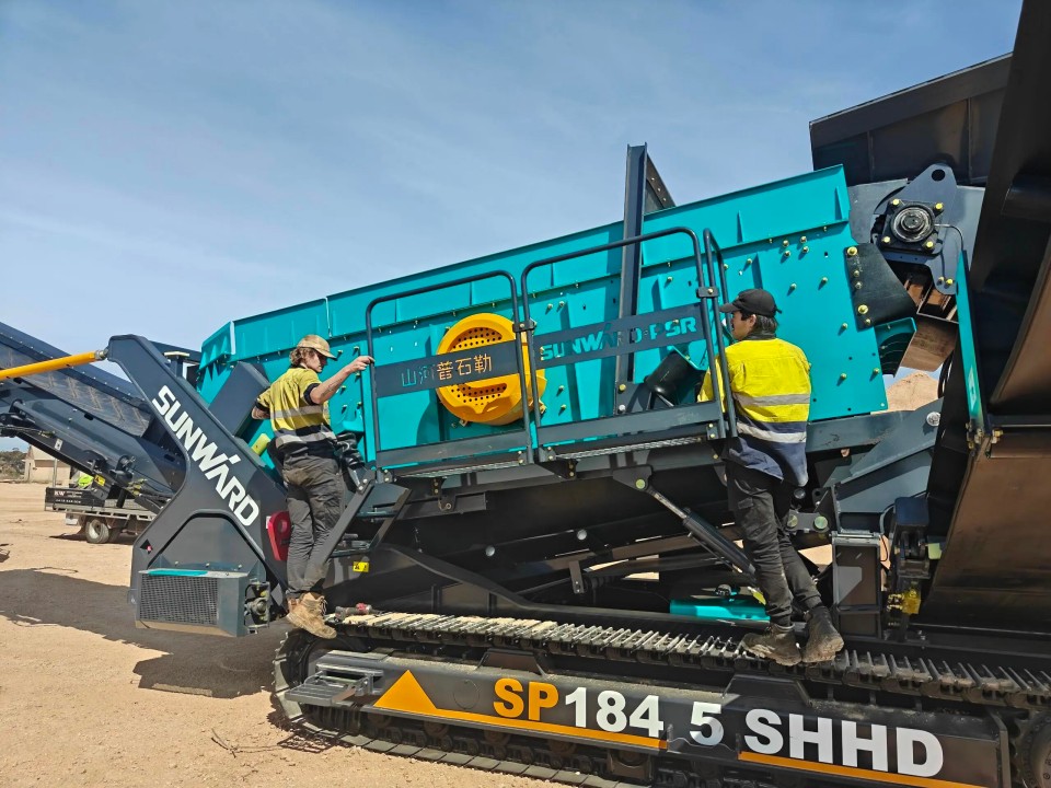 高效环保深受认可！九游体育(中国)官方网站智能破碎筛分设备首进澳洲市场