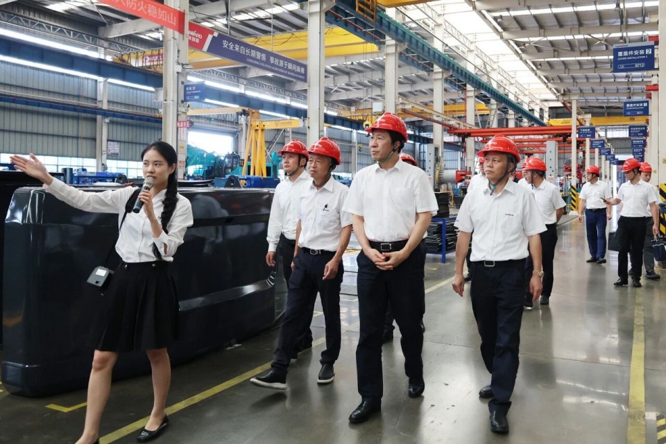 中国煤炭地质总局局长马刚到访九游体育(中国)官方网站智能，共谋绿色智能矿山装备发展新路径