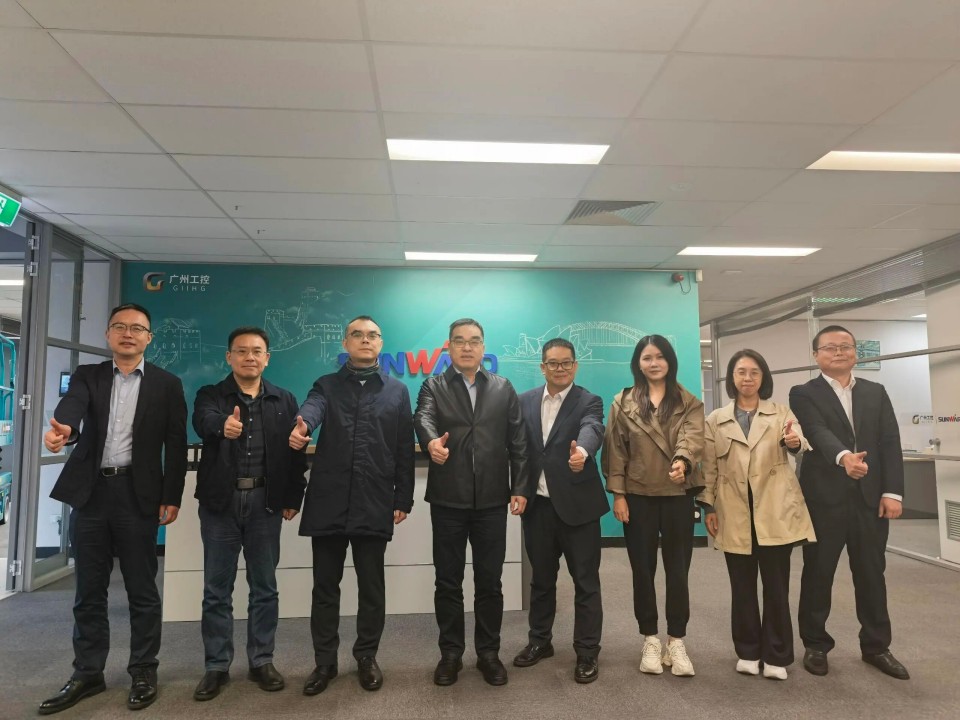广州工控集团总经理王福铸率队考察九游体育(中国)官方网站智能澳大利亚子公司