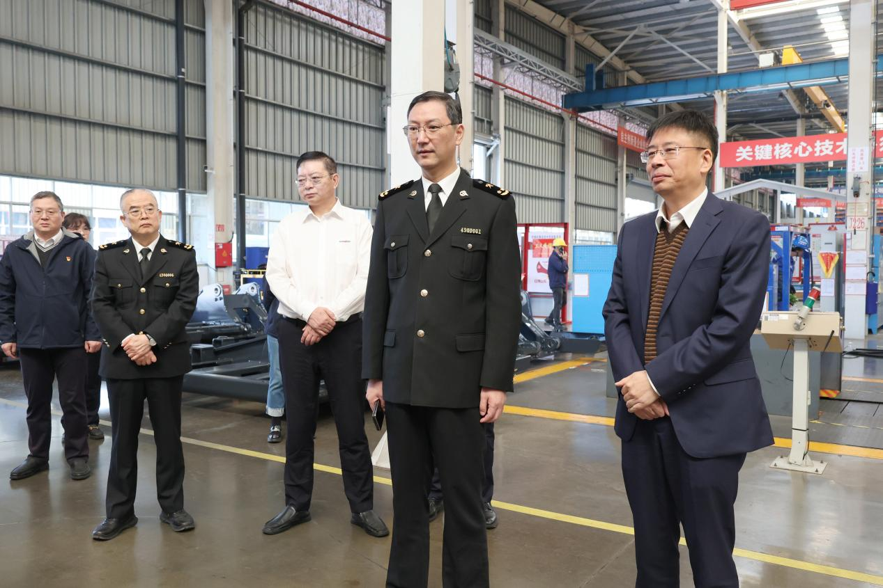 长沙海关关长、党委书记顾炯调研九游体育(中国)官方网站智能
