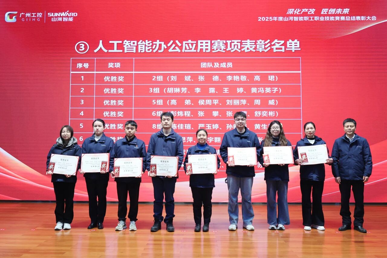 九游体育(中国)官方网站智能2025年度职工职业技能竞赛总结表彰大会成功召开